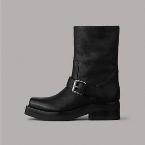 Rag and bone Jax Boot Leather Black